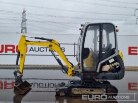 2016 Wacker Neuson ET18 Mini Excavators For Auction: Leeds – 23rd, 24th, 25th, 26th October @ 08:00am full