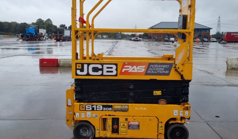 2019 JCB S1930E Manlifts For Auction: Leeds – 23rd, 24th, 25th, 26th October @ 08:00am full