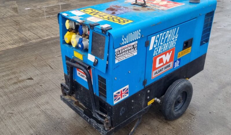 Stephill SSD10000S Generators For Auction: Leeds – 23rd, 24th, 25th, 26th October @ 08:00am