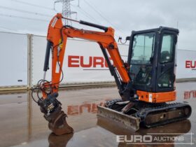 2016 Hitachi ZX26U-5A CLR Mini Excavators For Auction: Leeds – 23rd, 24th, 25th, 26th October @ 08:00am