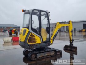 2016 Wacker Neuson ET18 Mini Excavators For Auction: Leeds – 23rd, 24th, 25th, 26th October @ 08:00am full