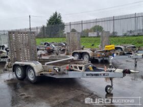 2022 ATE 2.7 Ton Twin Axle Plant Trailer, Ramp Plant Trailers For Auction: Leeds – 23rd, 24th, 25th, 26th October @ 08:00am full