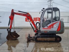 Neuson 2503RD Mini Excavators For Auction: Leeds – 23rd, 24th, 25th, 26th October @ 08:00am full