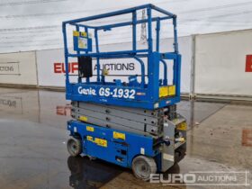 2019 Genie GS1932 Manlifts For Auction: Leeds – 23rd, 24th, 25th, 26th October @ 08:00am full