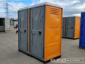 Armad Portable Site Toilet (2 of) (Cannot Be Reconsigned) Containers For Auction: Leeds – 23rd, 24th, 25th, 26th October @ 08:00am