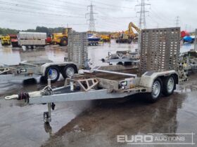 2022 ATE 2.7 Ton Twin Axle Plant Trailer, Ramp Plant Trailers For Auction: Leeds – 23rd, 24th, 25th, 26th October @ 08:00am