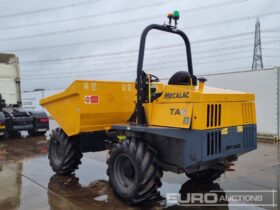 2019 Mecalac TA6 Site Dumpers For Auction: Leeds – 23rd, 24th, 25th, 26th October @ 08:00am full