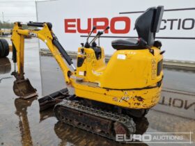 2019 JCB 8008CTS Mini Excavators For Auction: Leeds – 23rd, 24th, 25th, 26th October @ 08:00am full