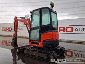 2018 Kubota U27-4 Mini Excavators For Auction: Leeds – 23rd, 24th, 25th, 26th October @ 08:00am full