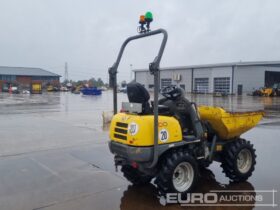 2016 Wacker Neuson 1001 Site Dumpers For Auction: Leeds – 23rd, 24th, 25th, 26th October @ 08:00am full