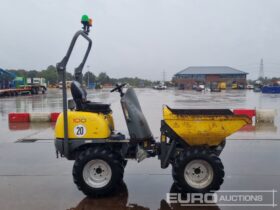 2016 Wacker Neuson 1001 Site Dumpers For Auction: Leeds – 23rd, 24th, 25th, 26th October @ 08:00am full