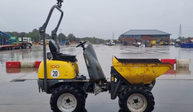 2016 Wacker Neuson 1001 Site Dumpers For Auction: Leeds – 23rd, 24th, 25th, 26th October @ 08:00am full