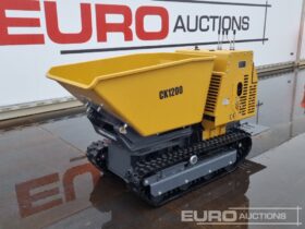 Unused 2024 Captok CK1200 Tracked Dumpers For Auction: Leeds – 23rd, 24th, 25th, 26th October @ 08:00am