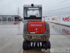 Neuson 2503RD Mini Excavators For Auction: Leeds – 23rd, 24th, 25th, 26th October @ 08:00am full