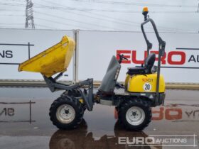 2016 Wacker Neuson 1001 Site Dumpers For Auction: Leeds – 23rd, 24th, 25th, 26th October @ 08:00am full