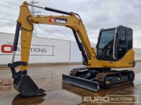 2023 XCMG XE60DA 6 Ton+ Excavators For Auction: Leeds – 23rd, 24th, 25th, 26th October @ 08:00am