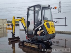 2016 Wacker Neuson ET18 Mini Excavators For Auction: Leeds – 23rd, 24th, 25th, 26th October @ 08:00am full