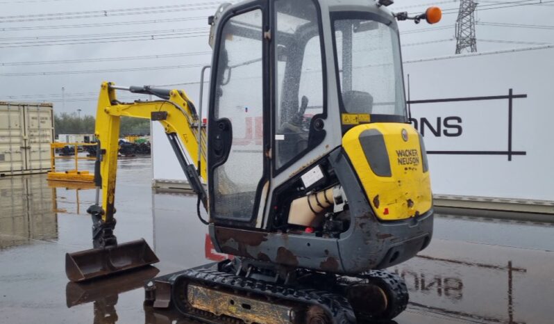 2016 Wacker Neuson ET18 Mini Excavators For Auction: Leeds – 23rd, 24th, 25th, 26th October @ 08:00am full