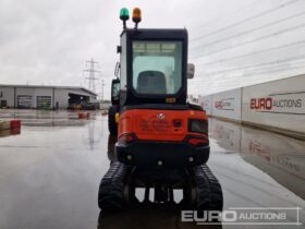 2018 Kubota U27-4 Mini Excavators For Auction: Leeds – 23rd, 24th, 25th, 26th October @ 08:00am full