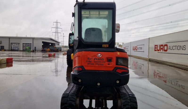 2018 Kubota U27-4 Mini Excavators For Auction: Leeds – 23rd, 24th, 25th, 26th October @ 08:00am full