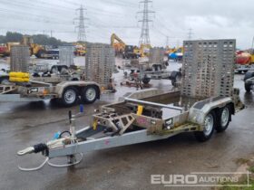 2022 ATE 2.7 Ton Twin Axle Plant Trailer, Ramp Plant Trailers For Auction: Leeds – 23rd, 24th, 25th, 26th October @ 08:00am