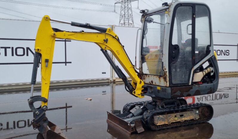 2016 Wacker Neuson ET18 Mini Excavators For Auction: Leeds – 23rd, 24th, 25th, 26th October @ 08:00am