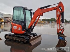 2018 Kubota U27-4 Mini Excavators For Auction: Leeds – 23rd, 24th, 25th, 26th October @ 08:00am full