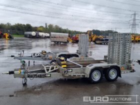 2022 ATE 2.7 Ton Twin Axle Plant Trailer, Ramp Plant Trailers For Auction: Leeds – 23rd, 24th, 25th, 26th October @ 08:00am full