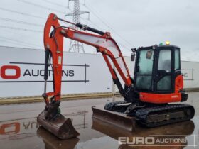 2015 Kubota KX057-4 Mini Excavators For Auction: Leeds – 23rd, 24th, 25th, 26th October @ 08:00am