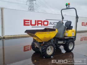 2016 Wacker Neuson 1001 Site Dumpers For Auction: Leeds – 23rd, 24th, 25th, 26th October @ 08:00am