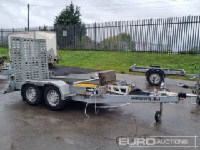 2022 ATE 2.7 Ton Twin Axle Plant Trailer, Ramp Plant Trailers For Auction: Leeds – 23rd, 24th, 25th, 26th October @ 08:00am full