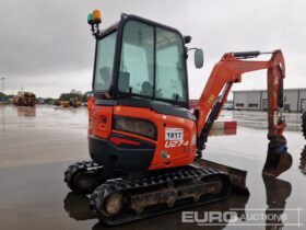 2018 Kubota U27-4 Mini Excavators For Auction: Leeds – 23rd, 24th, 25th, 26th October @ 08:00am full