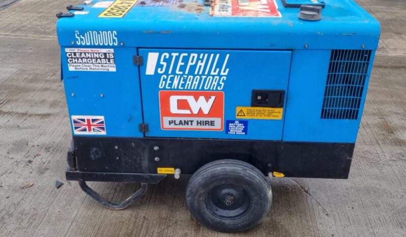 Stephill SSD10000S Generators For Auction: Leeds – 23rd, 24th, 25th, 26th October @ 08:00am full