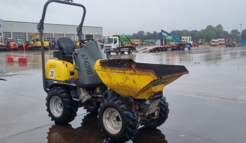 2016 Wacker Neuson 1001 Site Dumpers For Auction: Leeds – 23rd, 24th, 25th, 26th October @ 08:00am full