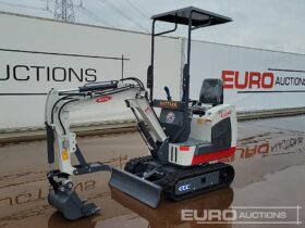 Unused 2024 BTTL Rubber Tracks, Blade, Piped, Manual Thumb Mini Excavators For Auction: Leeds – 23rd, 24th, 25th, 26th October @ 08:00am