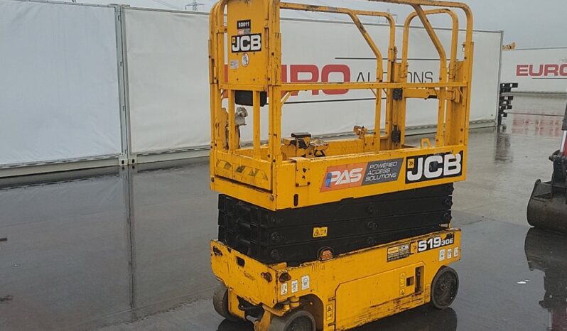 2019 JCB S1930E Manlifts For Auction: Leeds – 23rd, 24th, 25th, 26th October @ 08:00am