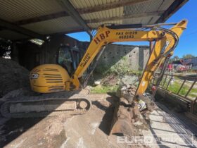 2012 JCB 8085 ZTS 6 Ton+ Excavators For Auction: Leeds – 23rd, 24th, 25th, 26th October @ 08:00am full