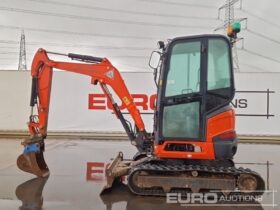 2018 Kubota U27-4 Mini Excavators For Auction: Leeds – 23rd, 24th, 25th, 26th October @ 08:00am full