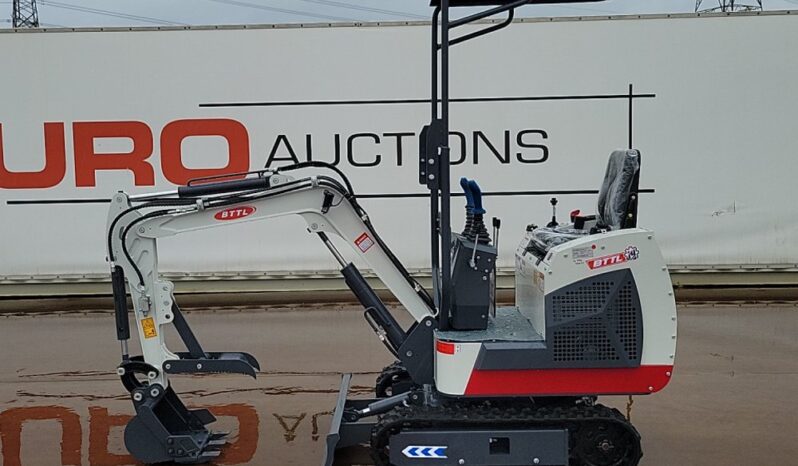 Unused 2024 BTTL Rubber Tracks, Blade, Piped, Manual Thumb Mini Excavators For Auction: Leeds – 23rd, 24th, 25th, 26th October @ 08:00am full