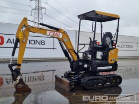 2023 Sany SY16C Mini Excavators For Auction: Leeds – 23rd, 24th, 25th, 26th October @ 08:00am