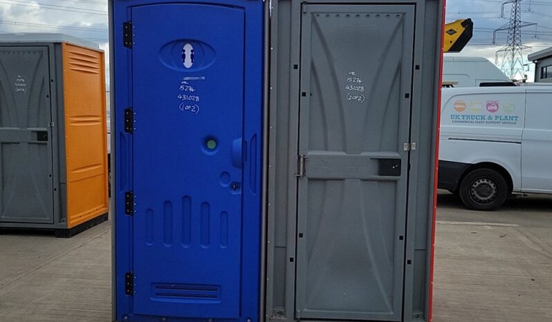 Armad Portable Site Toilet (2 of) (Cannot Be Reconsigned) Containers For Auction: Leeds – 23rd, 24th, 25th, 26th October @ 08:00am full