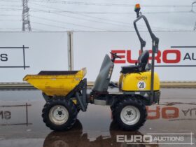 2016 Wacker Neuson 1001 Site Dumpers For Auction: Leeds – 23rd, 24th, 25th, 26th October @ 08:00am full