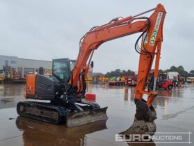 2015 Hitachi ZX85USB-5A 6 Ton+ Excavators For Auction: Leeds – 23rd, 24th, 25th, 26th October @ 08:00am full