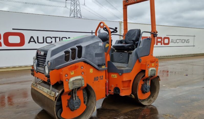 2017 Hamm HD12VV Rollers For Auction: Leeds – 23rd, 24th, 25th, 26th October @ 08:00am