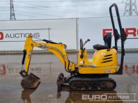 2016 JCB 8010CTS Mini Excavators For Auction: Leeds – 23rd, 24th, 25th, 26th October @ 08:00am full