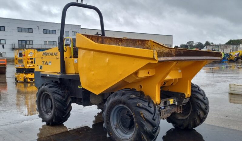 2019 Mecalac TA6 Site Dumpers For Auction: Leeds – 23rd, 24th, 25th, 26th October @ 08:00am full