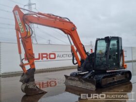 2015 Hitachi ZX85USB-5A 6 Ton+ Excavators For Auction: Leeds – 23rd, 24th, 25th, 26th October @ 08:00am