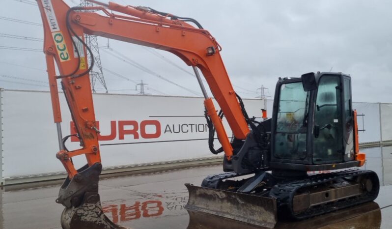 2015 Hitachi ZX85USB-5A 6 Ton+ Excavators For Auction: Leeds – 23rd, 24th, 25th, 26th October @ 08:00am