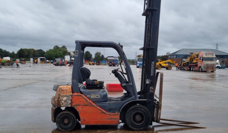 Toyota FDF20 Forklifts For Auction: Leeds – 23rd, 24th, 25th, 26th October @ 08:00am full