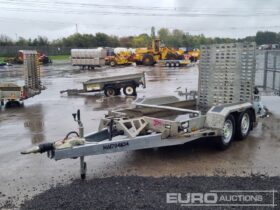 2022 ATE 2.7 Ton Twin Axle Plant Trailer, Ramp Plant Trailers For Auction: Leeds – 23rd, 24th, 25th, 26th October @ 08:00am